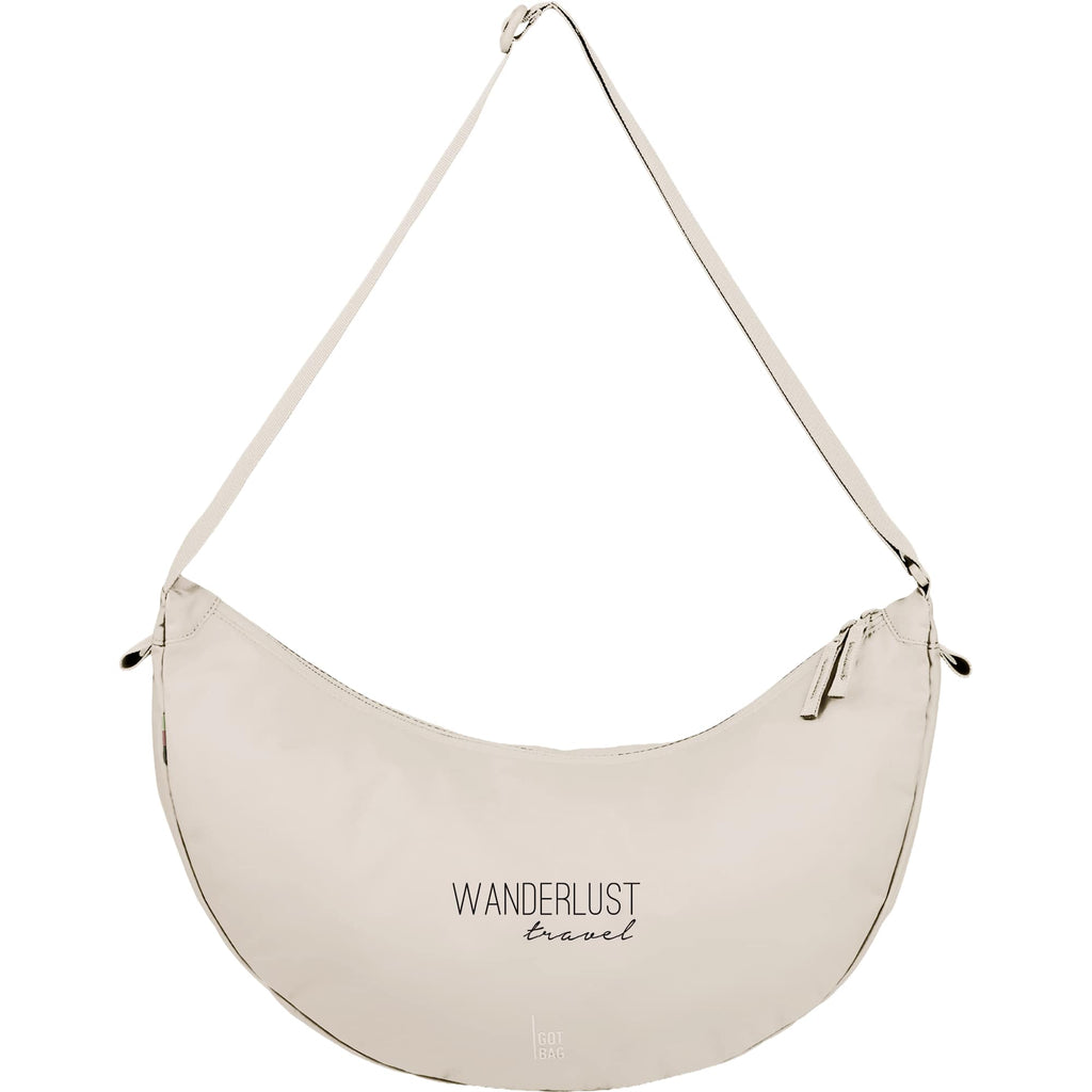 GOT BAG Large Moon Bag in Recycled Ocean Plastic, 12 L Transfer - Soft Shell - Front