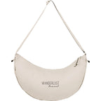 GOT BAG Large Moon Bag in Recycled Ocean Plastic, 12 L Transfer - Soft Shell - Front