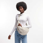GOT BAG Large Moon Bag in Recycled Ocean Plastic, 12 L Transfer - Soft Shell - On Model 4