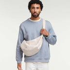 GOT BAG Large Moon Bag in Recycled Ocean Plastic, 12 L Transfer - Soft Shell - On Model 7