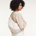 GOT BAG Large Moon Bag in Recycled Ocean Plastic, 12 L Transfer - Soft Shell - On Model 8