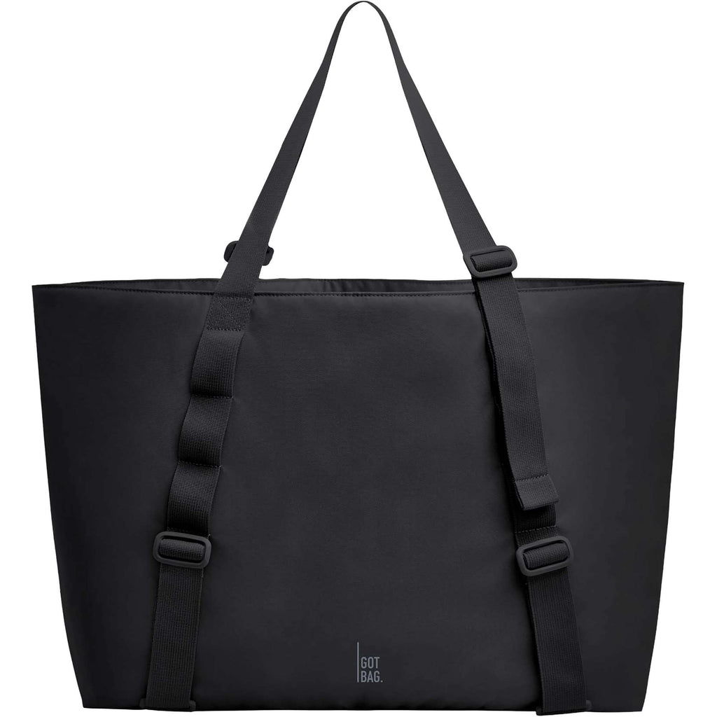 GOT BAG Large Tote in Ocean Impact Plastic, 40 L Embroidery - Black - Photo 3