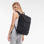 GOT BAG Pro Pack in Recycled Ocean Plastic, 25L Transfer - Black - On Model 3
