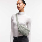 GOT BAG Sling Bag in Recycled Ocean Plastic, 2.4 L Transfer - Bass - On Model 2