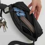 GOT BAG Sling Bag in Recycled Ocean Plastic, 2.4 L Transfer - Black - Photo 2