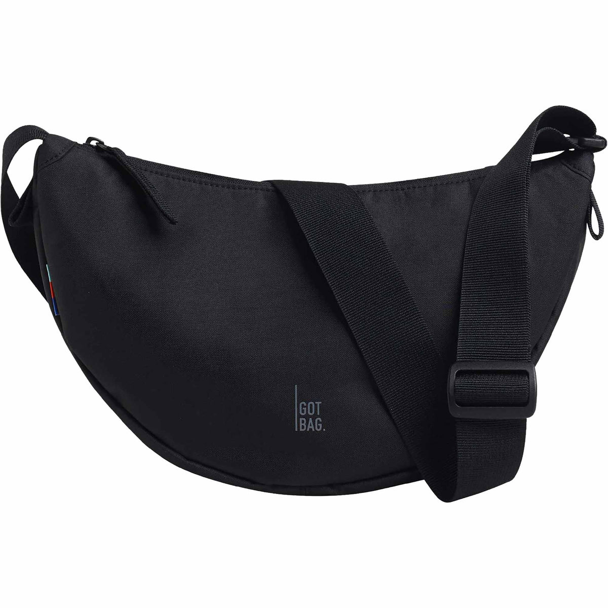 GOT BAG Small Moon Bag in Recycled Ocean Plastic, 3.5 L Transfer - Black - Photo 5