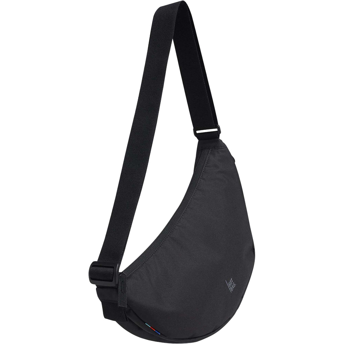 GOT BAG Small Moon Bag in Recycled Ocean Plastic, 3.5 L Transfer - Black - Photo 6