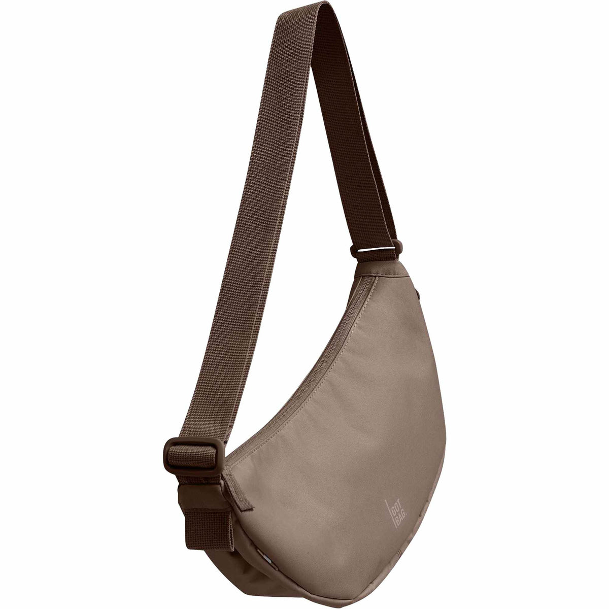GOT BAG Small Moon Bag in Recycled Ocean Plastic, 3.5 L Transfer - Oyster - Photo 5