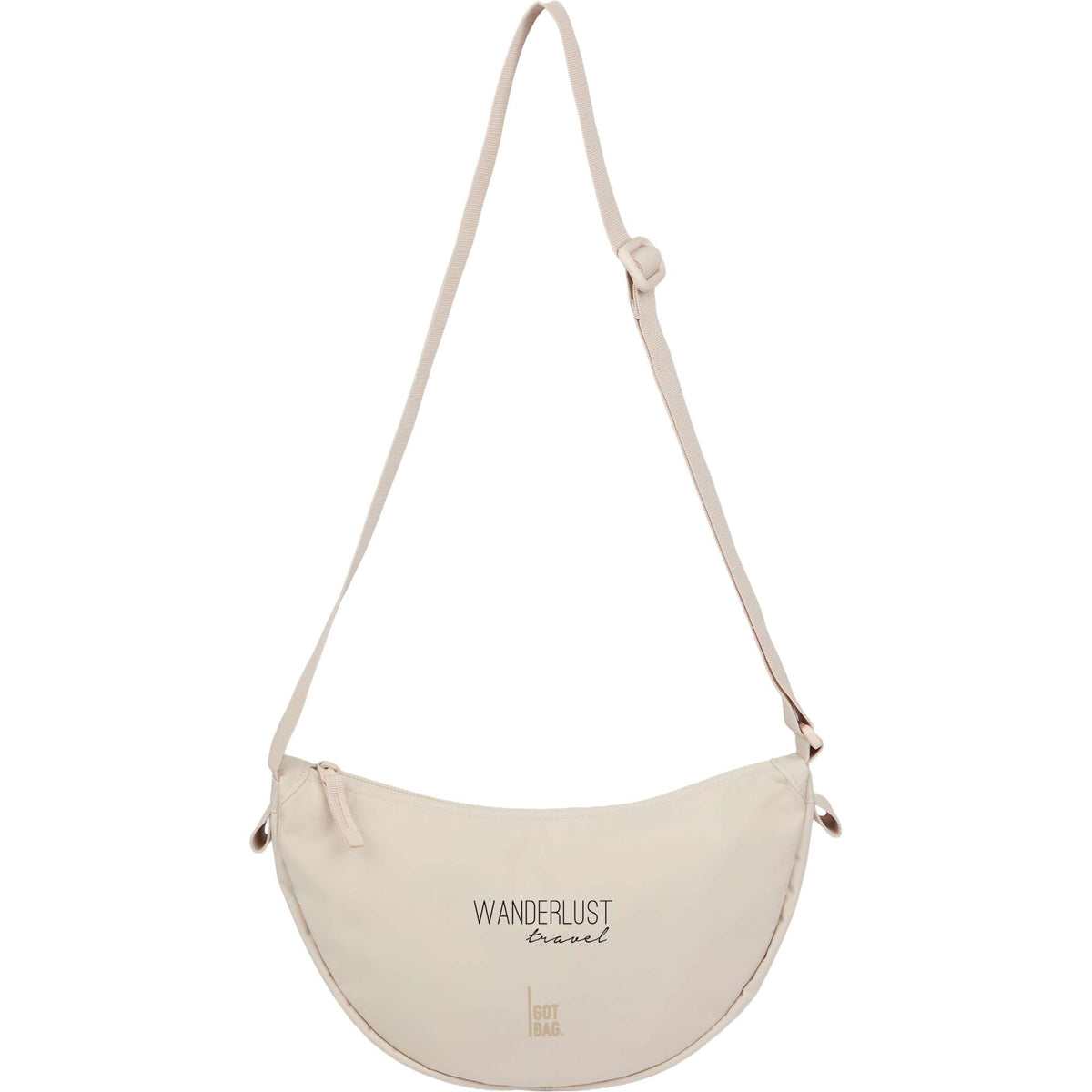 GOT BAG Small Moon Bag in Recycled Ocean Plastic, 3.5 L Transfer - Soft Shell - Front