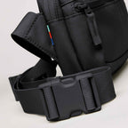 GOT BAG Small Sling Bag in Recycled Ocean Plastic, 0.7 L Embroidery - Black - Photo 2