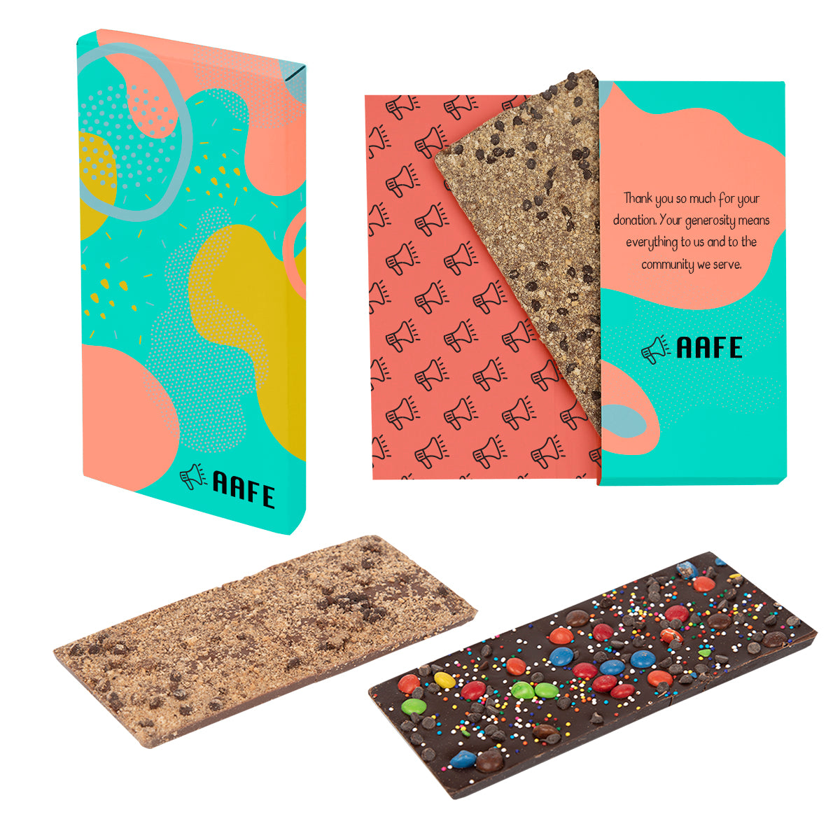 Gourmet Chocolate Bar in a Card Box