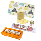 Gourmet Meat and Cheese Sampler in a Gift Box - Charcuterie Gourmet Meat & Cheese Sampler Set In Gift Box