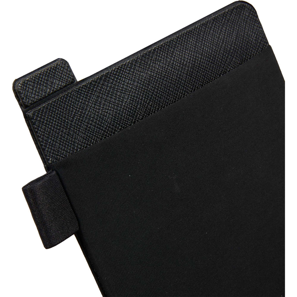 Grab and Go Stick-On Mouse Pouch for Laptops Full Color - Black - Detail