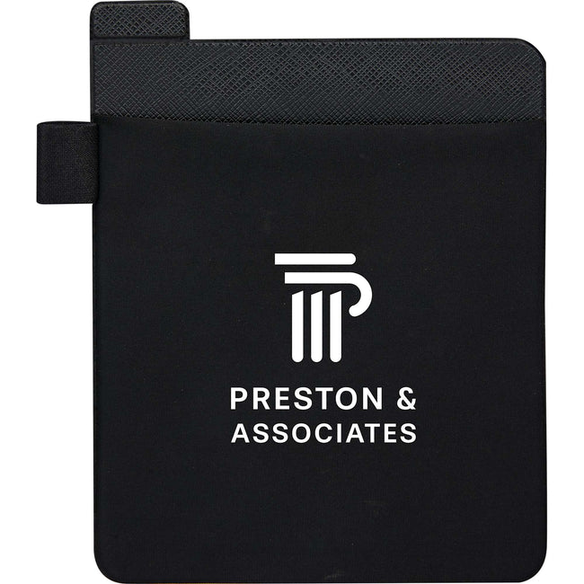 Grab and Go Stick-On Mouse Pouch for Laptops Full Color