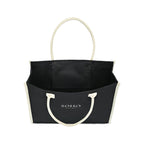 Grande Market Street Canvas Tote with Rolled Handles Transfer - Black - View 3