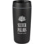 Grande Recycled Plastic Tumbler with Slide Lid, 16 oz - Black - Front