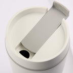 Grande Recycled Plastic Tumbler with Slide Lid, 16 oz - White - Lid