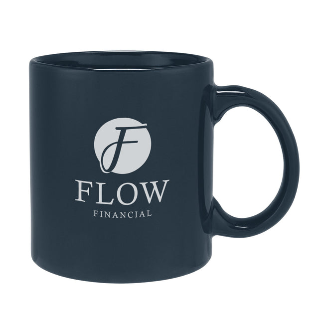 Grant Stoneware Mug with C-Handle, 20 oz