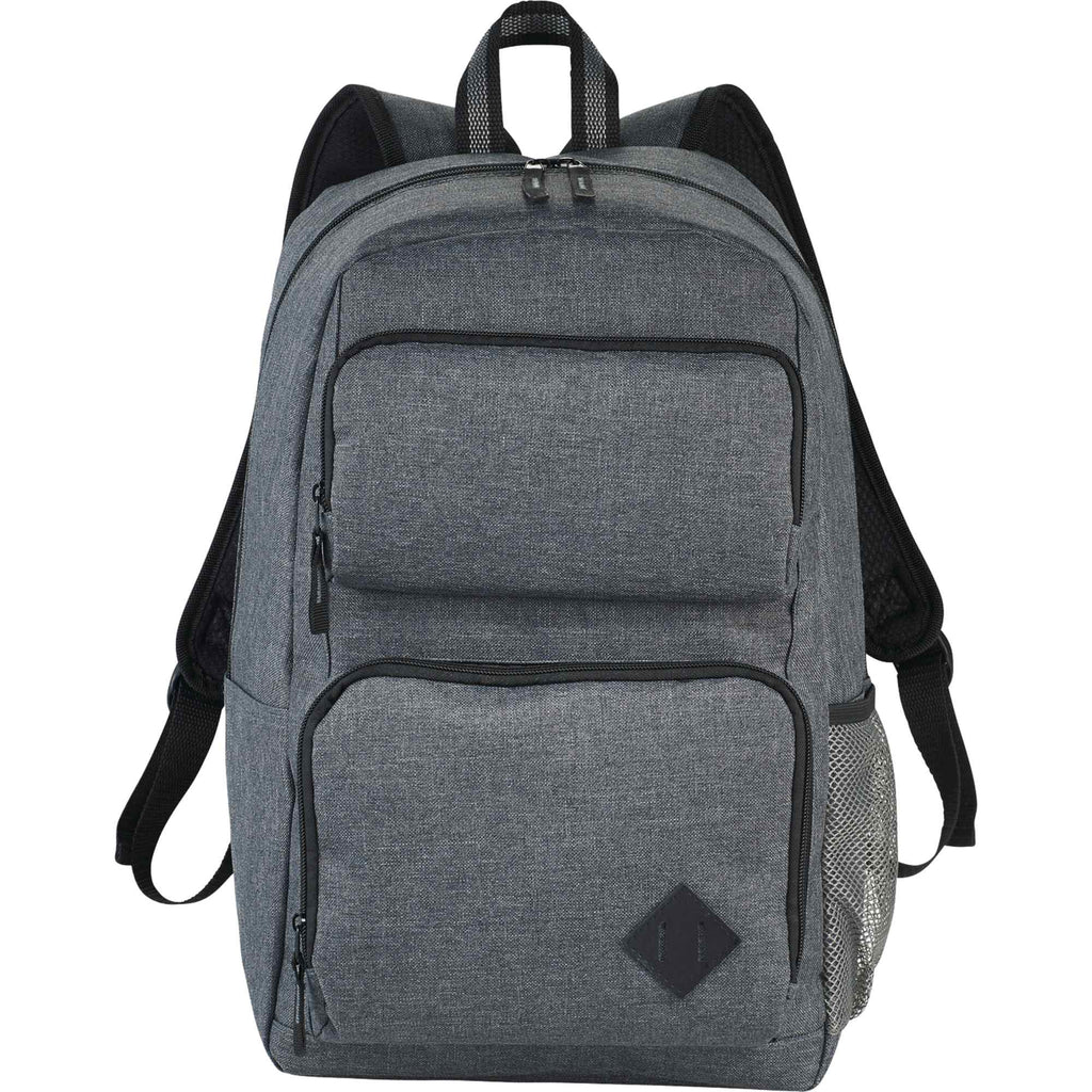Graphite Deluxe Laptop Backpack with Tablet Pocket, 15.6 Inch Transfer - Charcoal - Photo 3