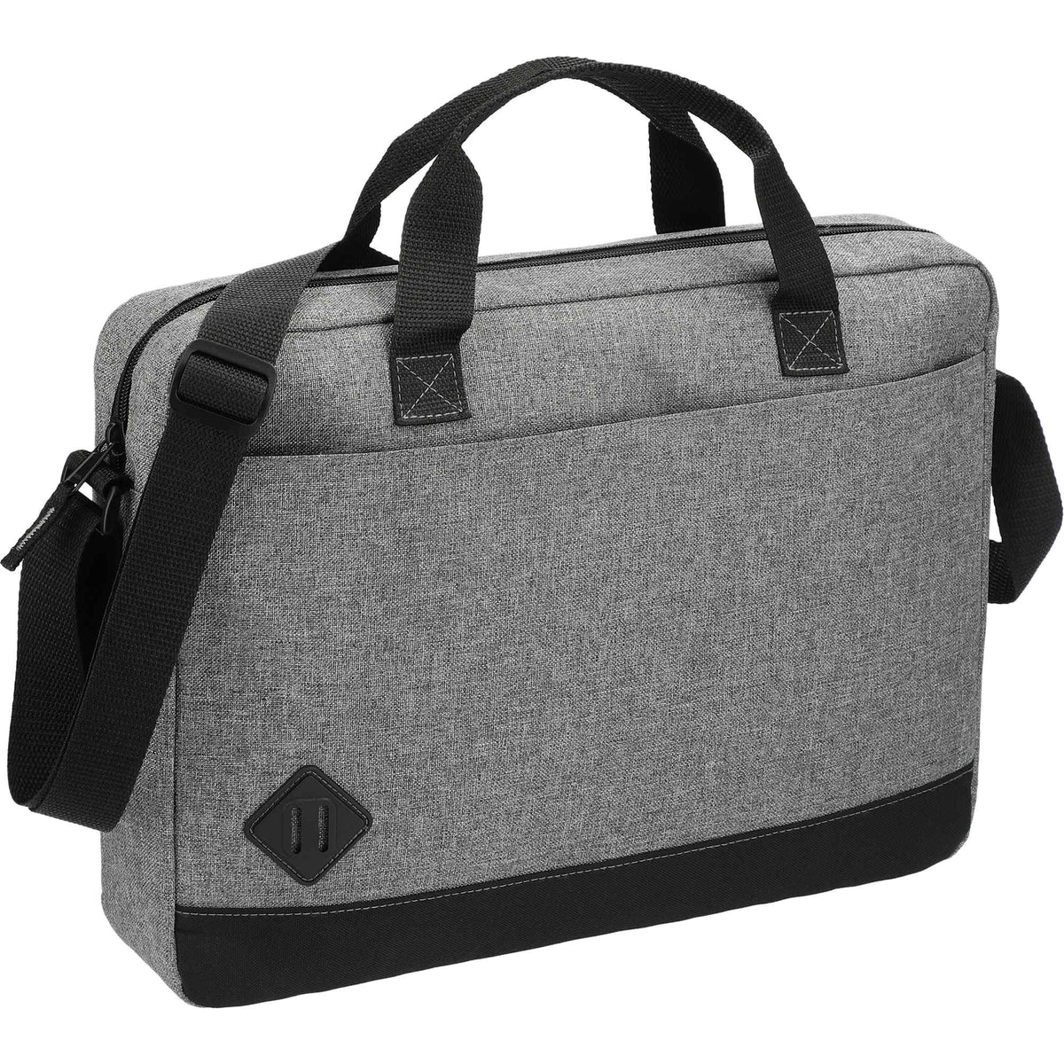 Graphite Dome Business Case for 15 Inch Laptops - Graphite - Angled