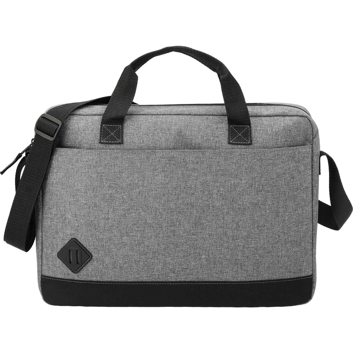 Graphite Dome Business Case for 15 Inch Laptops - Graphite - Front