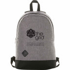 Graphite Dome Laptop Backpack with Lash Tab, 15 Inch - Graphite - Front