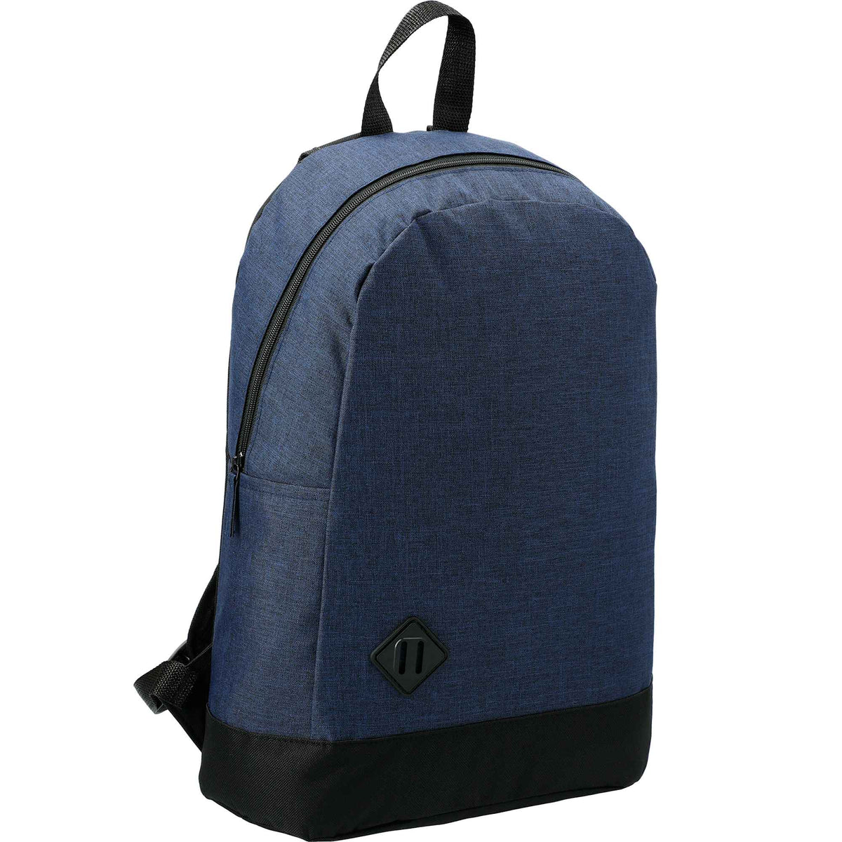 Graphite Dome Laptop Backpack with Lash Tab, 15 Inch - Navy - Right Angle 2