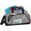 Graphite Heathered Duffel Bag, 18.5 Inches Transfer - Charcoal - Front