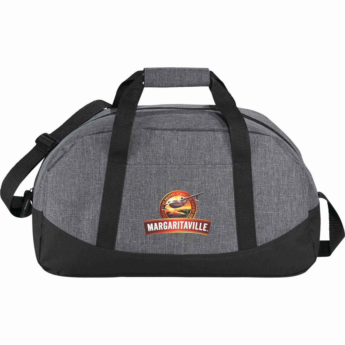 Graphite Overnight Duffel Bag, 18 Inches Transfer - Charcoal - Front