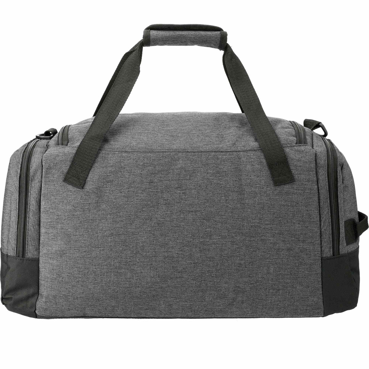 Graphite Weekender Duffel Bag with Shoe Pocket, 21 Inches Transfer - Charcoal - Back