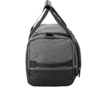 Graphite Weekender Duffel Bag with Shoe Pocket, 21 Inches Transfer - Charcoal - Left Side