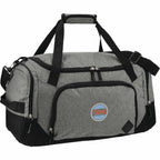 Graphite Weekender Duffel Bag with Shoe Pocket, 21 Inches Transfer - Charcoal - Right Angle