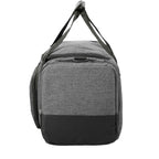 Graphite Weekender Duffel Bag with Shoe Pocket, 21 Inches Transfer - Charcoal - Right Side