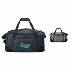 Graphite Weekender Duffel Bag with Shoe Pocket, 21 Inches Transfer - Navy - Front Group