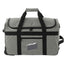 Graphite Wheeled Duffel Bag in Recycled PET Transfer - Graphite - Front