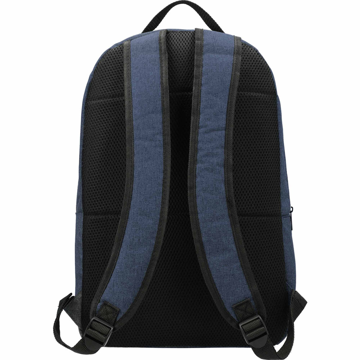 Grayley Laptop Backpack with Vertical Zip Pocket, 15 Inch Transfer - Navy - Back