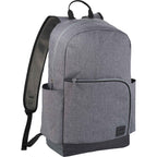 Grayson Laptop Backpack in 600D Polyester, 15 Inch Embroidery - Gray - Photo 3