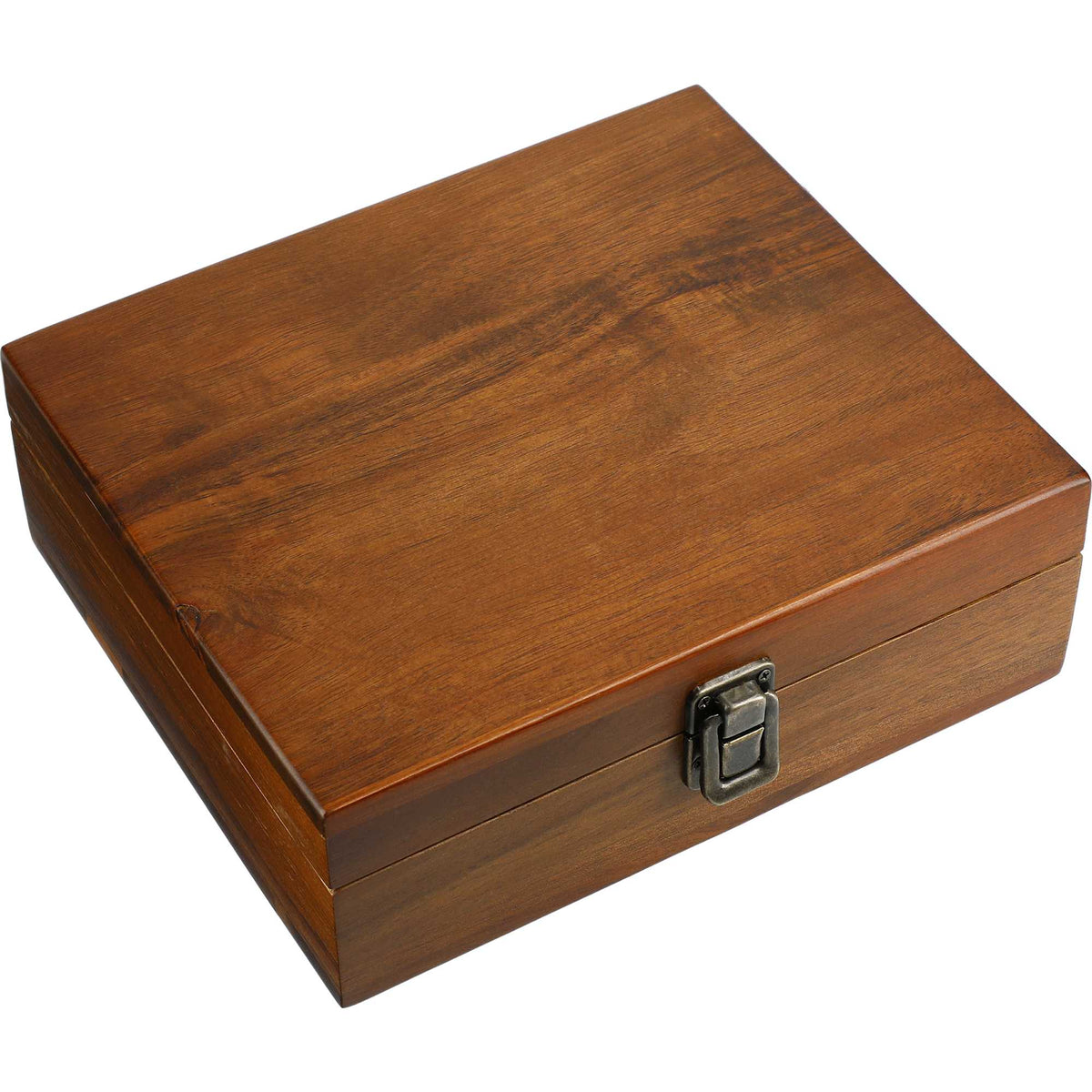 Graze Wine Tool Set in Acacia Wood Case, 5 Pieces - Wood - Right Angle 6