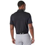 Greatness Wins Athletic Tech Polo for Men Embroidery - GW Black - Back 2