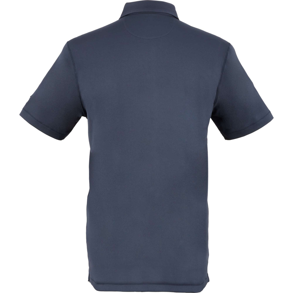 Greatness Wins Athletic Tech Polo for Men Embroidery - GW Navy - Back