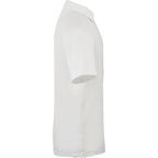 Greatness Wins Athletic Tech Polo for Men Transfer - GW White - Right Side