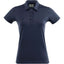 Greatness Wins Athletic Tech Polo for Women Transfer - GW Navy - Front