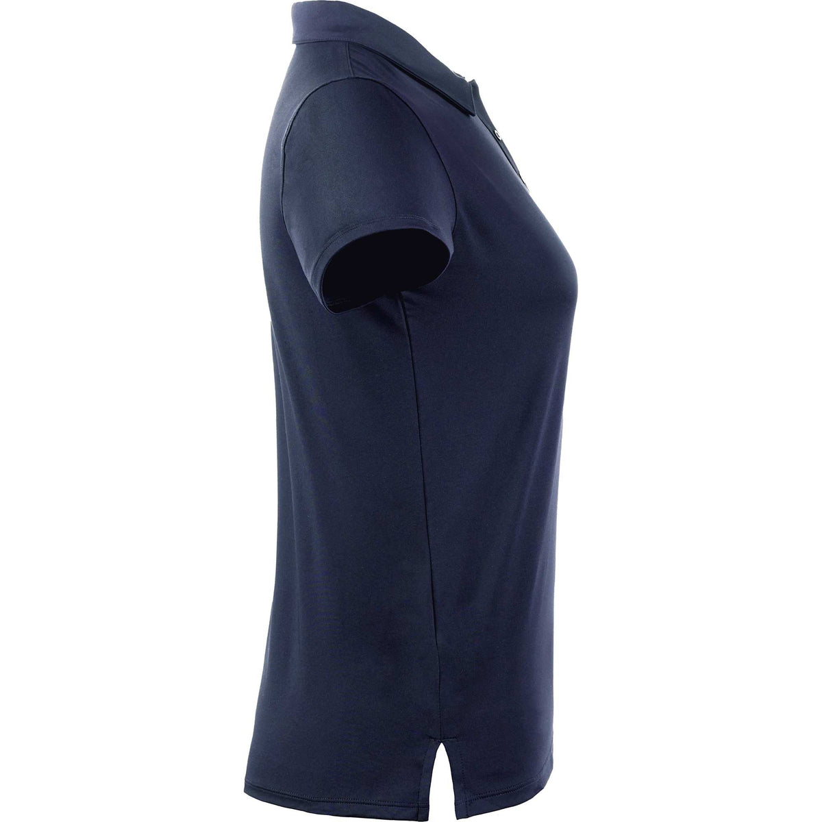 Greatness Wins Athletic Tech Polo for Women Transfer - GW Navy - Right Side