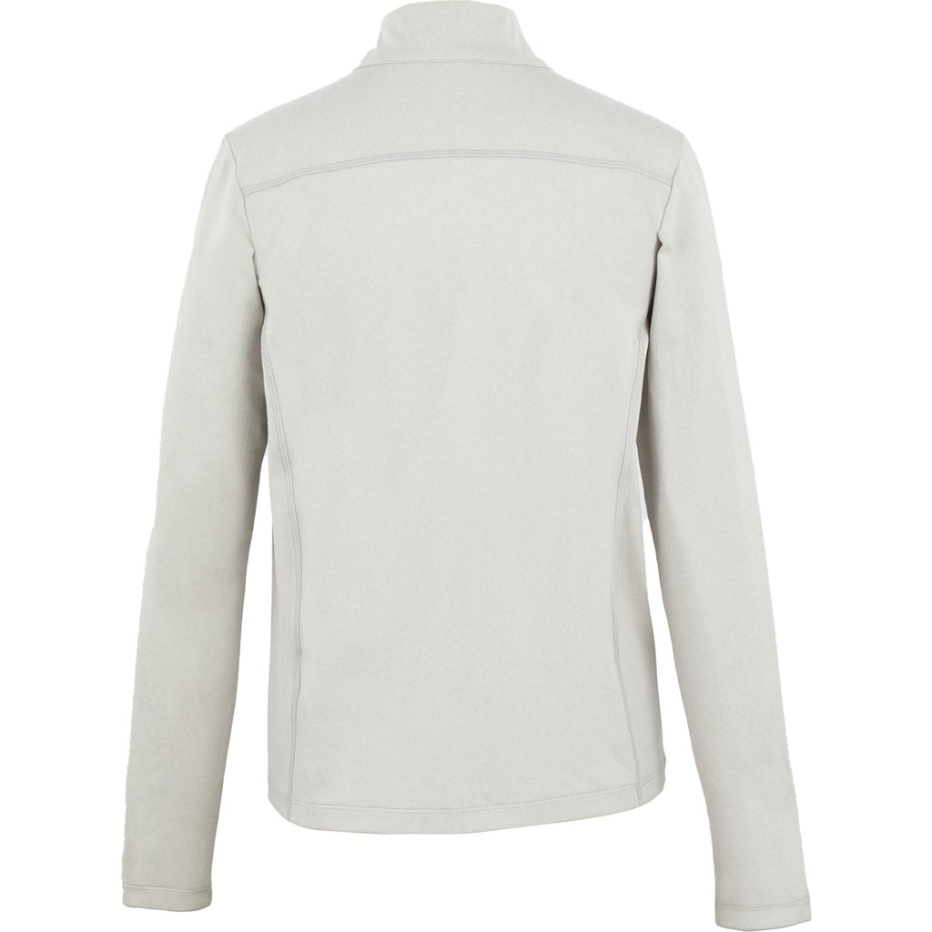 Greatness Wins Core Tech Full Zip for Women Transfer - Ash Gray Heather - Back