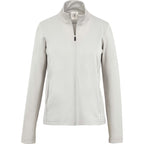 Greatness Wins Core Tech Full Zip for Women Transfer - Ash Gray Heather - Front