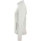 Greatness Wins Core Tech Full Zip for Women Transfer - Ash Gray Heather - Left Side