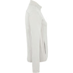 Greatness Wins Core Tech Full Zip for Women Transfer - Ash Gray Heather - Right Side