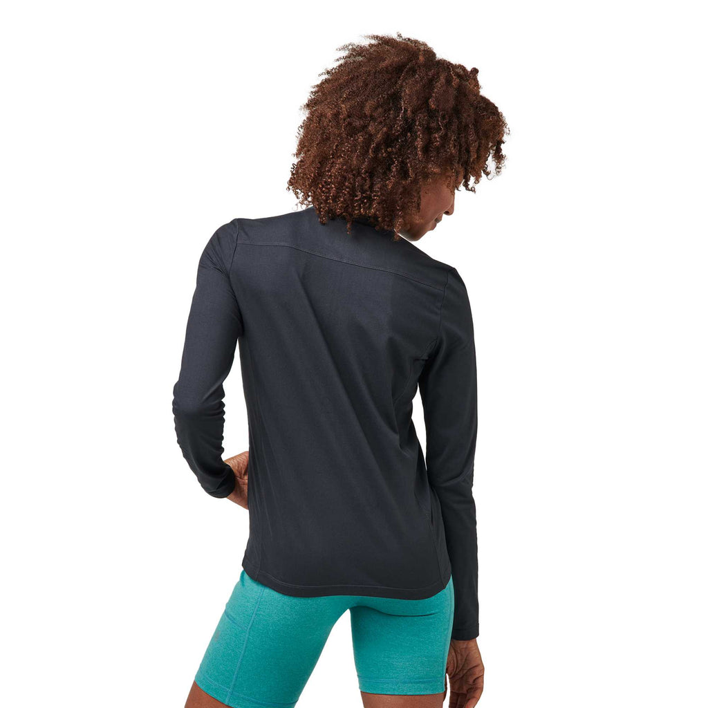 Greatness Wins Core Tech Full Zip for Women Transfer - GW Black - Back 2