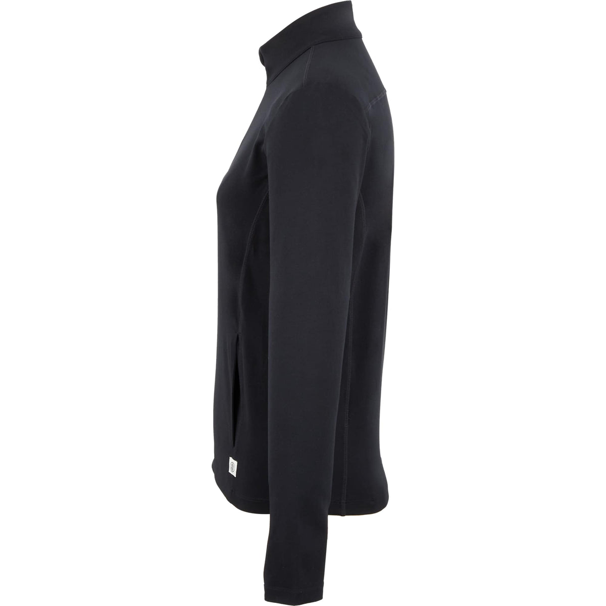 Greatness Wins Core Tech Full Zip for Women Transfer - GW Black - Left Side