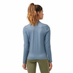 Greatness Wins Core Tech Full Zip for Women Transfer - Superior Blue Heather - Back 2